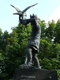 Floris V standbeeld in Rijnsburg