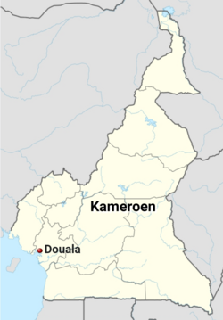 Ligging Douala in Kameroen.png