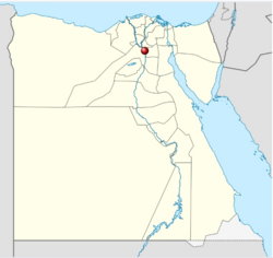 Ligging van Cairo, Egypte.png