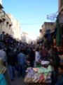 Morocco Meknes winkelstraat.JPG